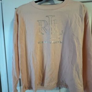 Ralph Lauren Pink Sweatshirt- small